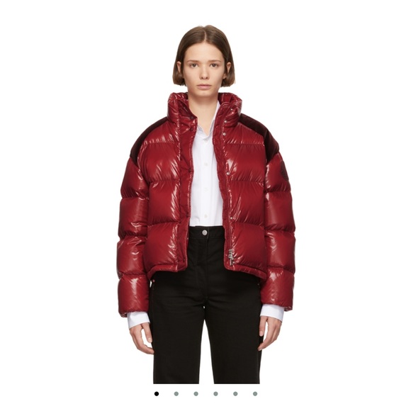 Moncler Genius Puffer in red -Like new - Picture 2 of 4